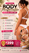 Cargar imagen en el visor de la galería, Programa Body Transformation Masaje Lipo 360